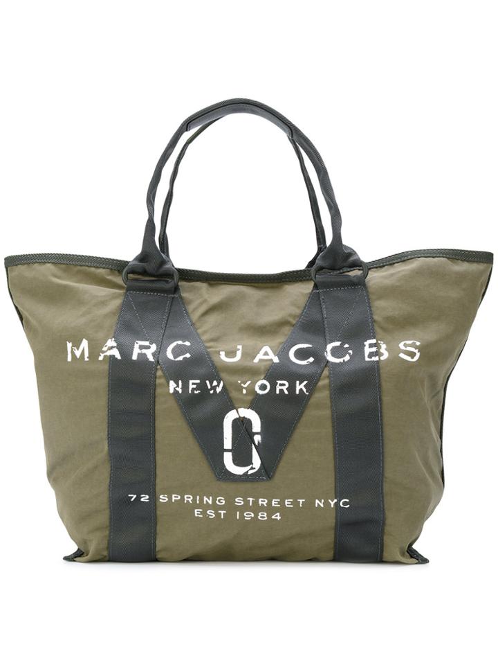 Marc Jacobs Logo Tote - Green