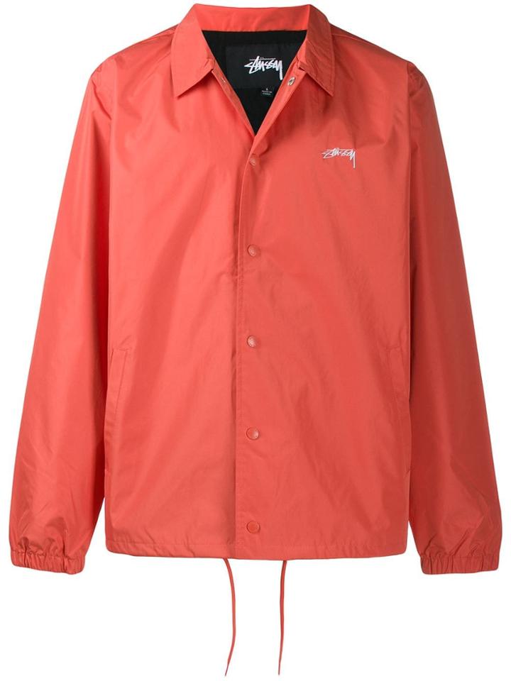 Stussy Cruize Coach Jacket - Orange