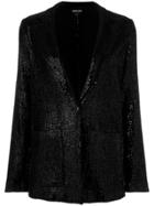 Giorgio Armani Sequind Blazer - Black