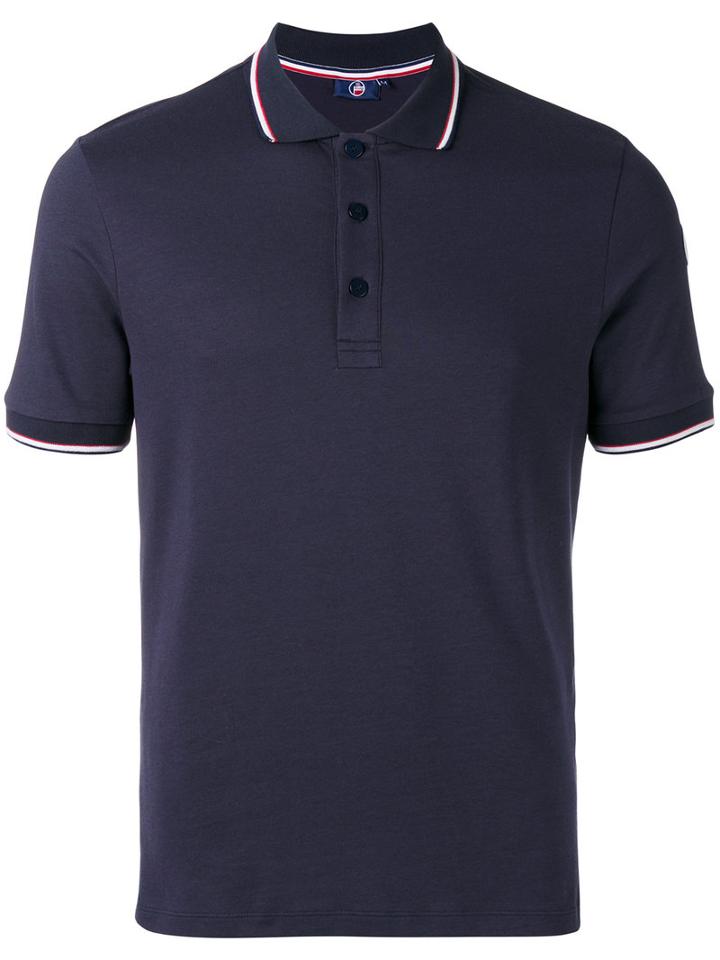 Fusalp - Limodore Polo - Men - Cotton/polyester/spandex/elastane - Xxl, Blue, Cotton/polyester/spandex/elastane