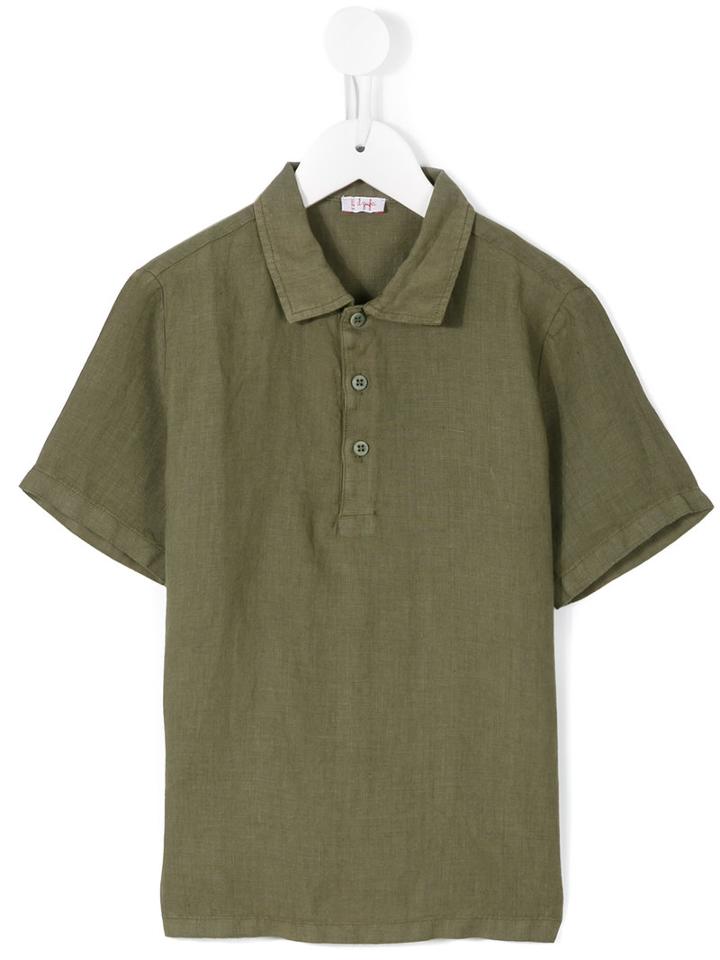 Il Gufo Classic Polo Shirt, Toddler Boy's, Size: 5 Yrs, Green