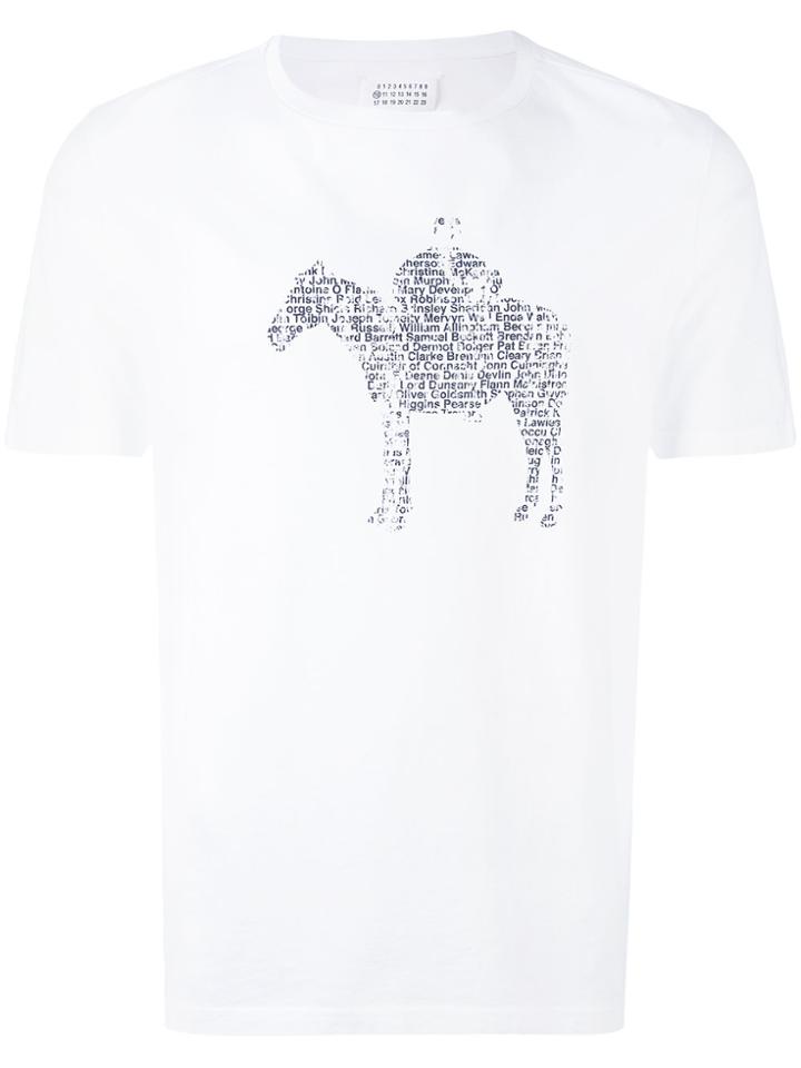 Maison Margiela Printed T-shirt - White