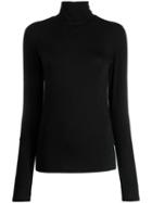 Majestic Filatures Turtleneck Slim-fit Sweater - Black