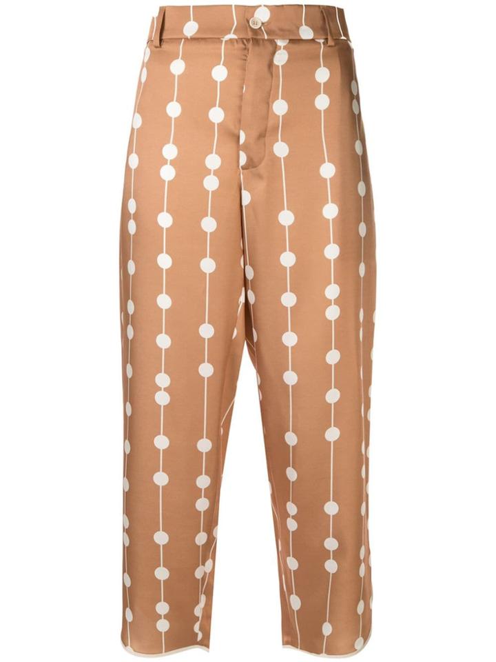 Jejia Dot Print Dress - Brown