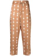 Jejia Dot Print Dress - Brown