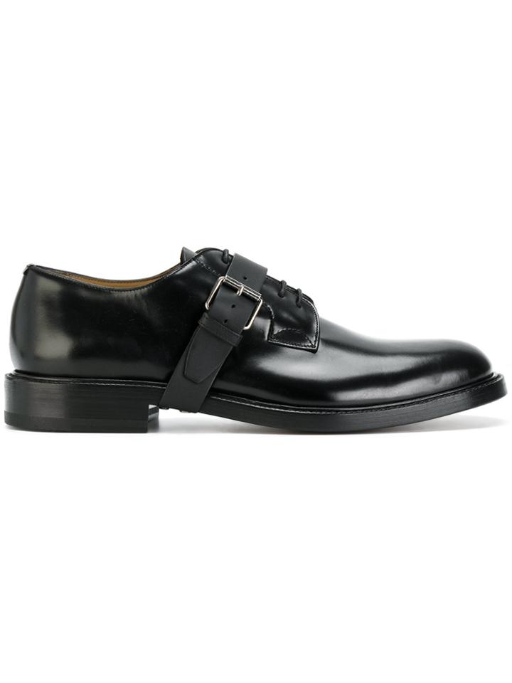 Valentino Valentino Garavani Lace-up Buckle Derby Shoes - Black