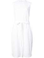 Calvin Klein 205w39nyc Embroidered Belted Dress - White