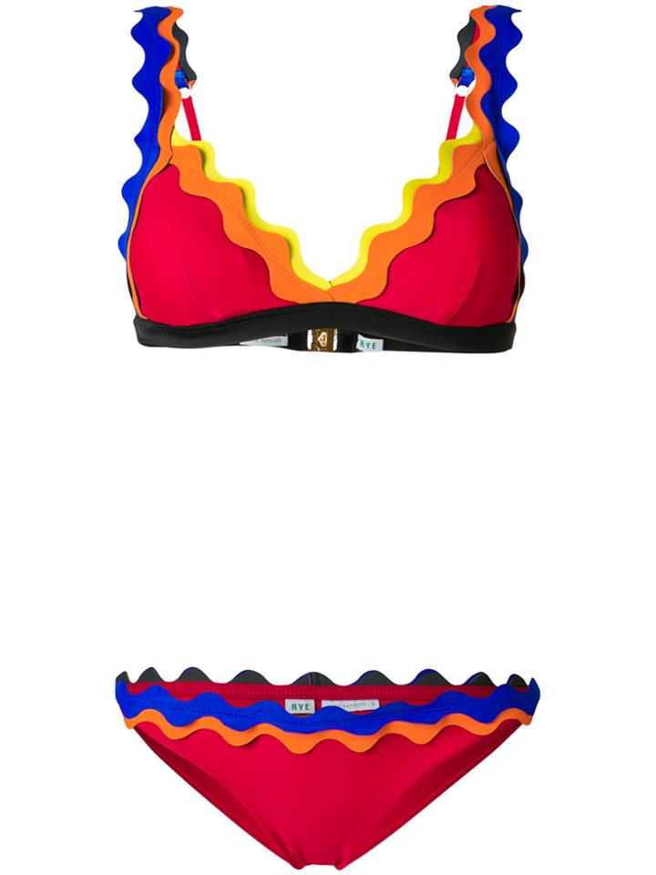 Rye Cackle Bikini Set - Red