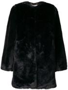 Michael Michael Kors Collarless Coat - Blue