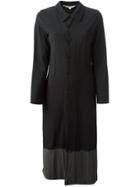 Comme Des Garçons Vintage Colour Block Coat - Black