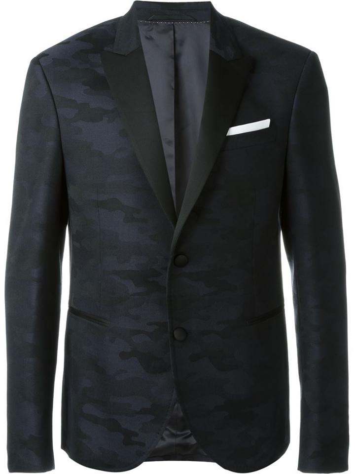 Neil Barrett Patterned Camouflage Blazer