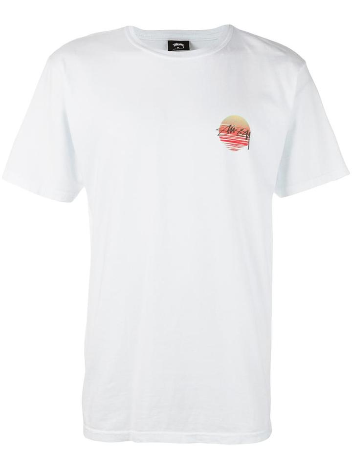 Stussy Logo Print T-shirt, Men's, Size: Xl, Cotton