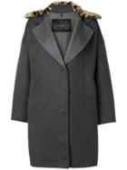 Ash Boxy Coat - Grey