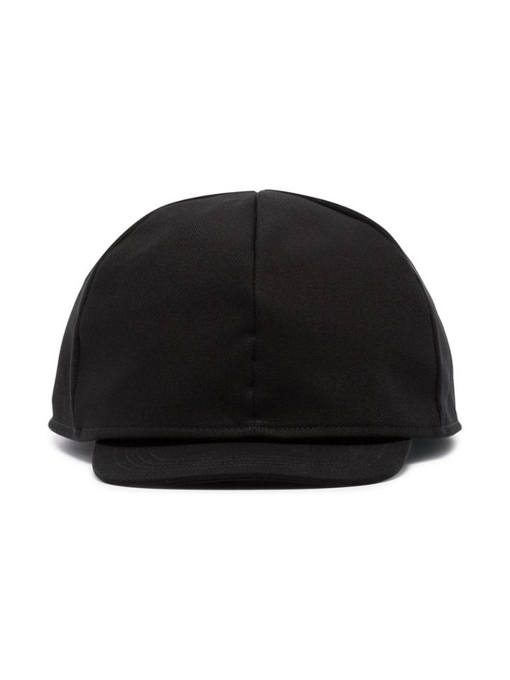 Raf Simons Oversized Double Strap Cap - Black