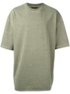 Yeezy Season 3 Crew Neck T-shirt, Adult Unisex, Size: Medium, Green, Cotton