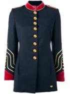 La Condesa 'alex' Jacket, Women's, Size: 44, Blue, Polyester/virgin Wool/viscose
