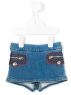 Little Marc Jacobs - Denim Skort - Kids - Cotton/polyester/spandex/elastane - 12 Mth, Blue