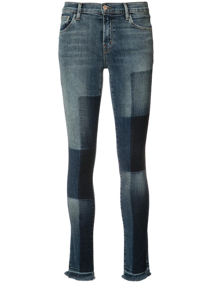 J Brand Super Skinny Jeans, Size: 29, Blue, Cotton/polyurethane