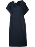 Marni Deconstructed Shirt Dress - Blue