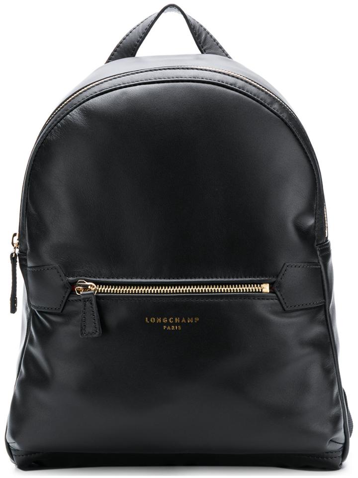 Longchamp Small Zipped Backpack - Black