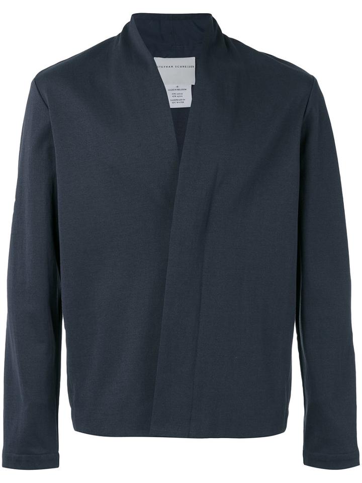 Stephan Schneider - Salience Jacket - Men - Cotton/nylon - Xs, Blue, Cotton/nylon