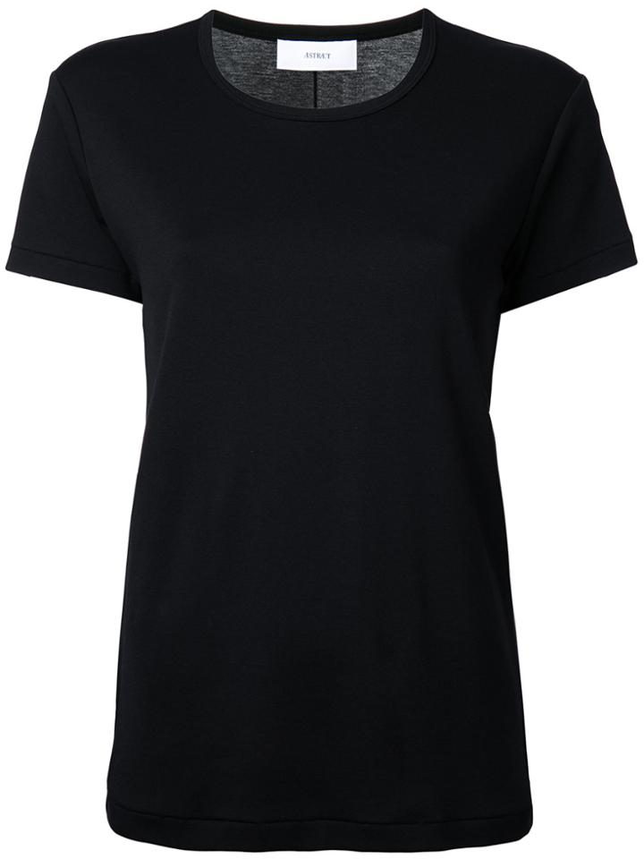 Astraet Crew Neck T-shirt - Black