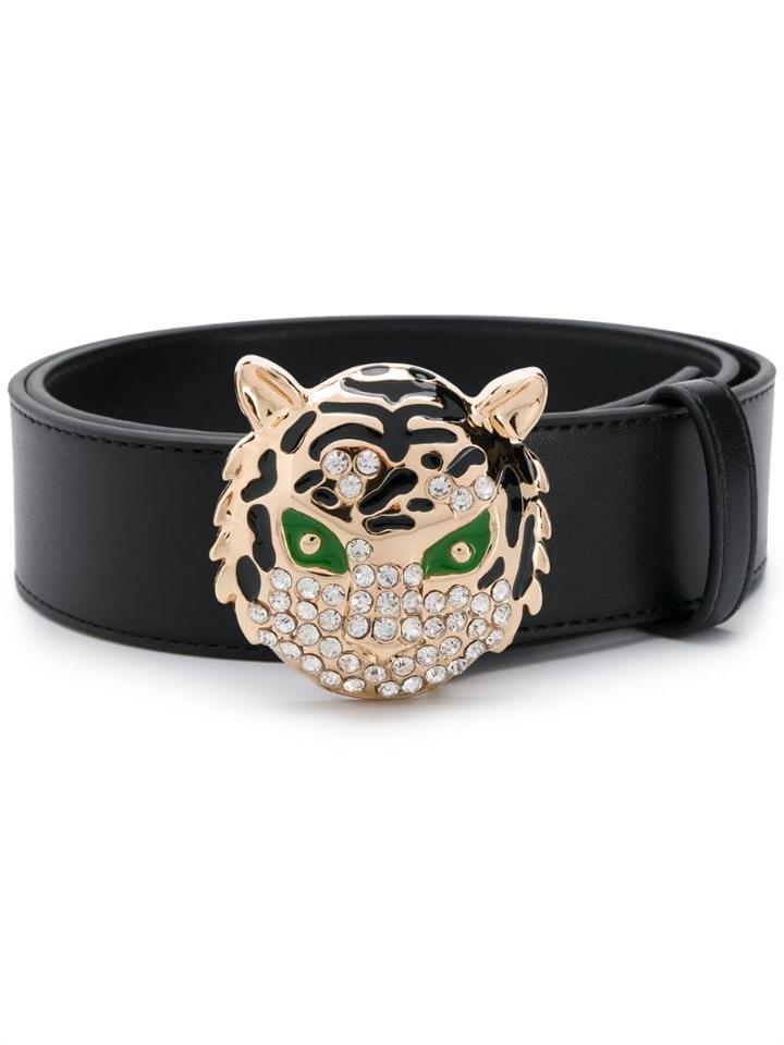 Liu Jo Tiger Buckle Belt - Black