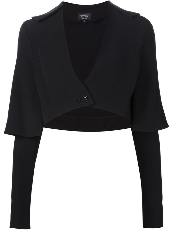 Creatures Of The Wind Cropped Blazer Jacket