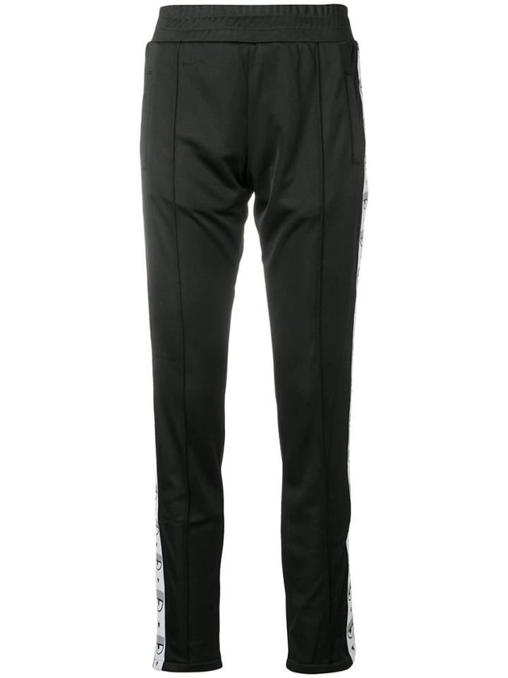 Chiara Ferragni Blinking Eyes Trousers - Black