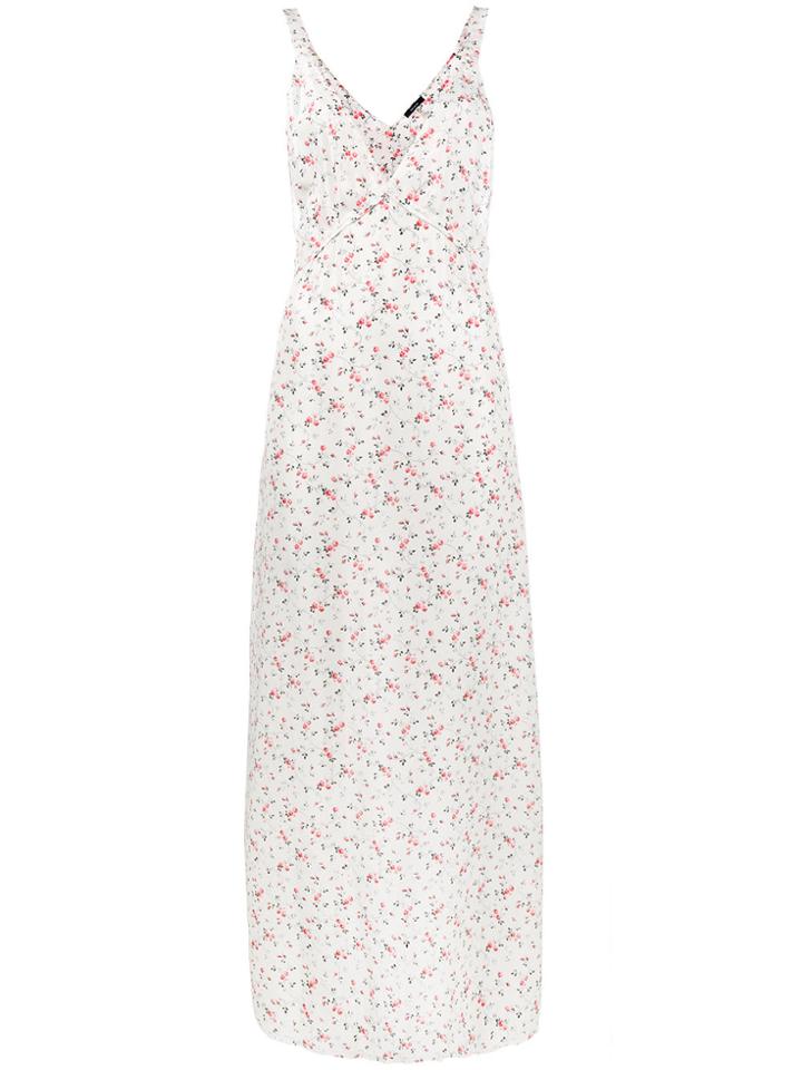 R13 Floral Dress - White