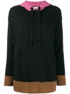 Etro Colour Block Hoodie - Black