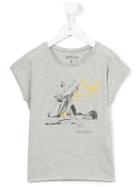 Bellerose Kids Printed T-shirt, Girl's, Size: 8 Yrs, Grey