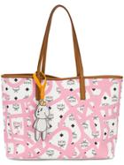 Mcm Eddie Kang Charm Reversible Tote - Multicolour