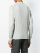 John Richmond Distressed Detail Sweater - Grey