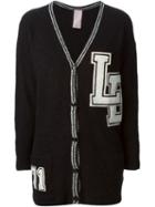 +people Embroidered Patches Cardigan