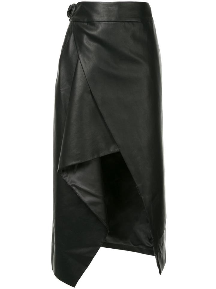 Bianca Spender Envelope Skirt - Black