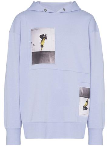 Tony Hawk Signature Line X Corbijn Printed Patch Hoodie - Blue