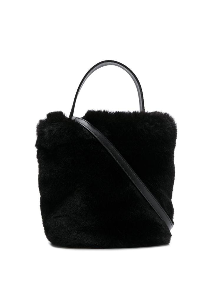 Karl Lagerfeld Karl X Carine Bucket Bag - Black