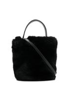 Karl Lagerfeld Karl X Carine Bucket Bag - Black