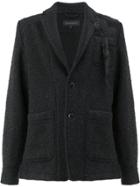 Ann Demeulemeester Grise Textured Jacket - Black