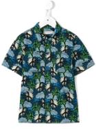 Stella Mccartney Kids Hawaiian Print Rowan Shirt, Boy's, Size: 10 Yrs, Blue