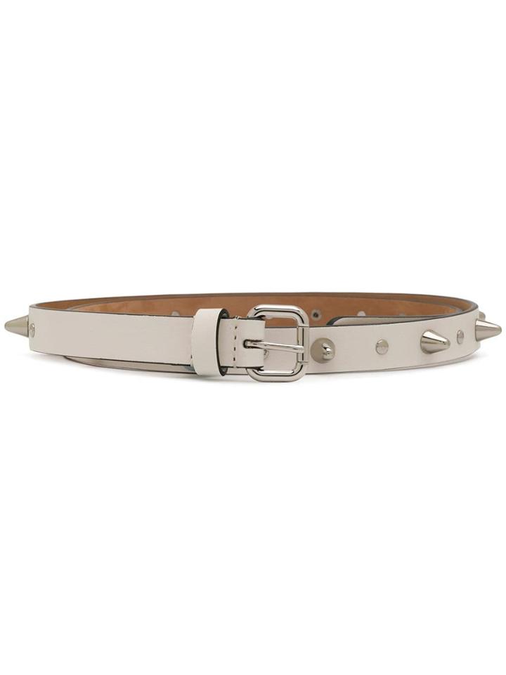 Red Valentino Valentino Garavani Studded Belt - White