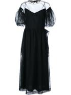 Simone Rocha Sheer Layer Long Dress