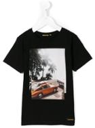 Finger In The Nose Car Print T-shirt, Boy's, Size: 10 Yrs, Black