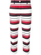 Dolce & Gabbana Cropped Striped Trousers