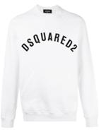 Dsquared2 Vintage Logo Pocket Sweatshirt - White