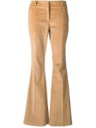 Michael Michael Kors Corduroy Bootcut Trousers - Brown