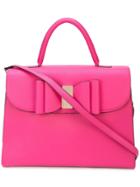 Christian Siriano Bow Detail Tote Bag - Pink
