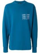 Paura Printed Sweatshirt - Blue