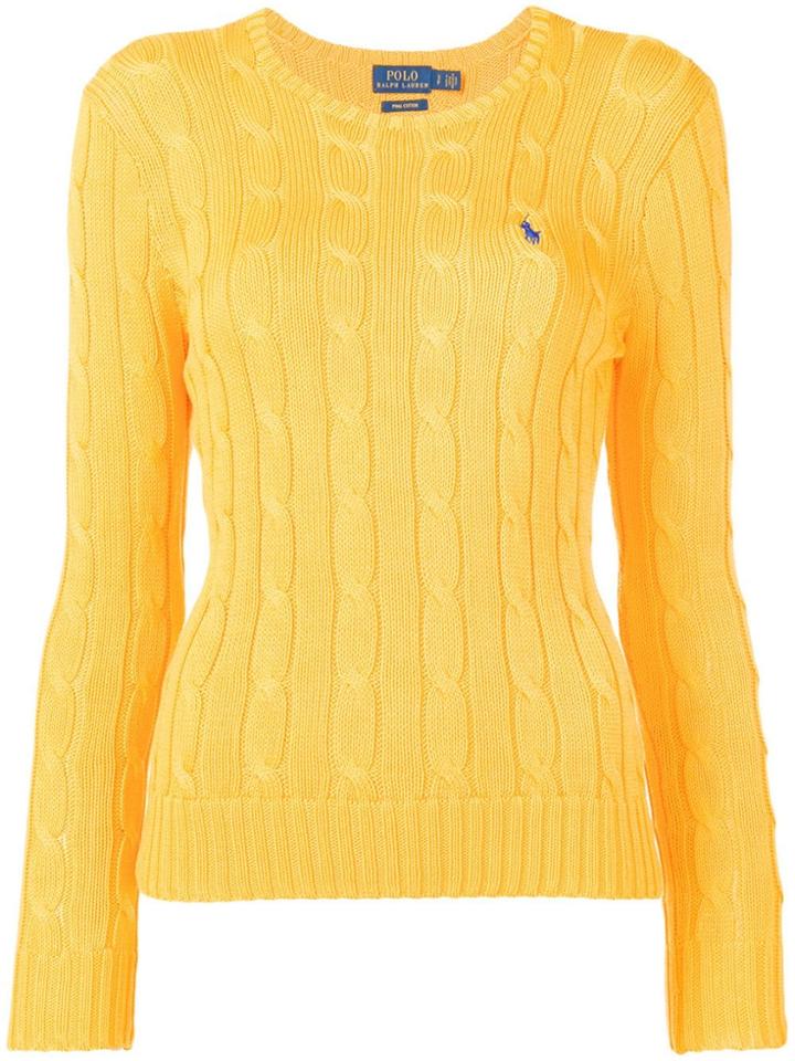 Polo Ralph Lauren Cable Knit Pullover - Yellow